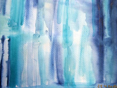 Die Harmonie der Farbe Blau