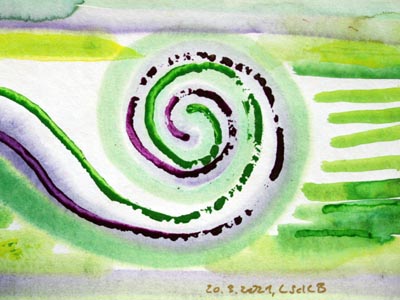 Ein Jugendstil Ornament