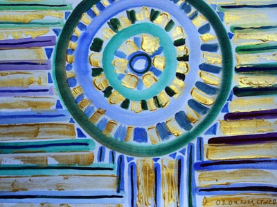 Ein Jugendstilfenster