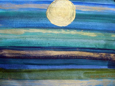 Kraft sammeln in der Natur