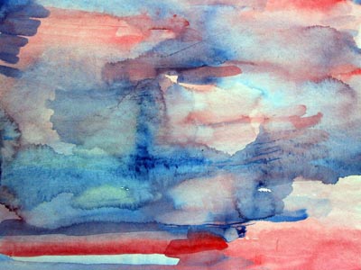 Sonnenaufgang ueber der Metropole Florenz. Das Laecheln von Michelangelo 1987